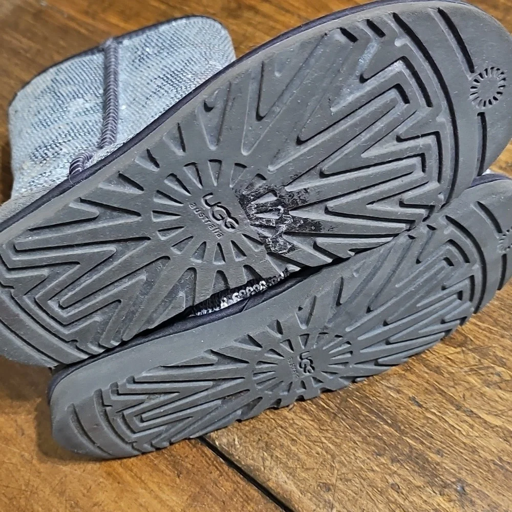 UGG Silver Sequence Boots
